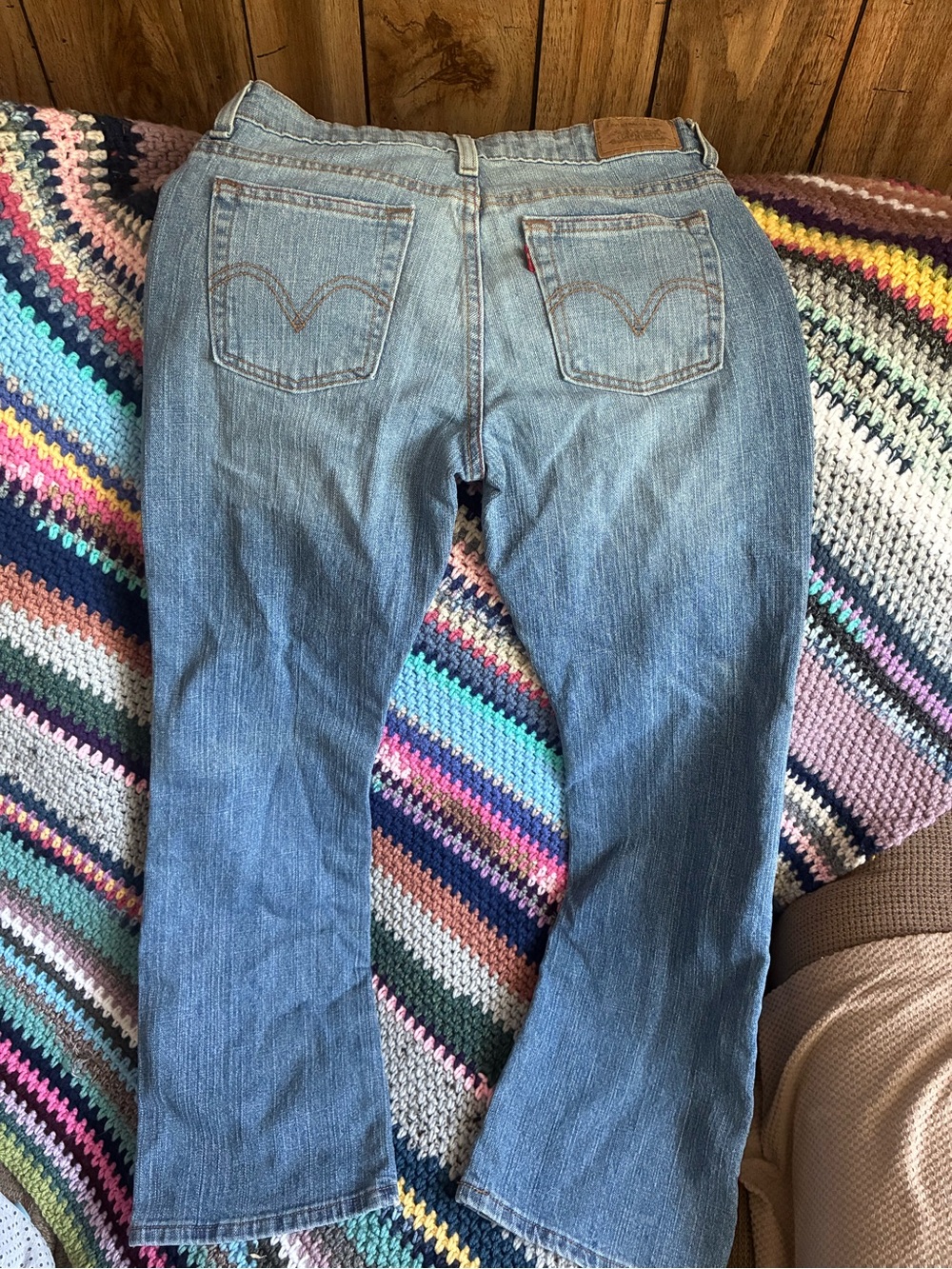 Classic High-Rise Light Blue Women's Jeans